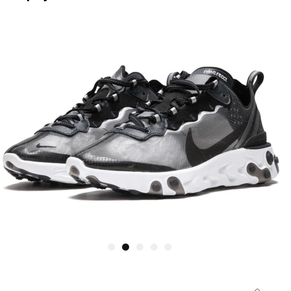 Nike React Element 87 Anthracite Black